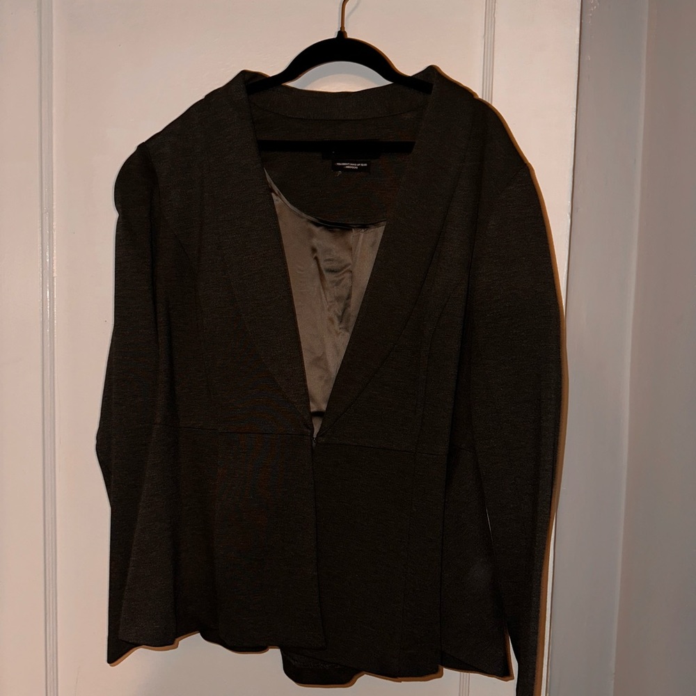 Torrid size 2 Gray blazer